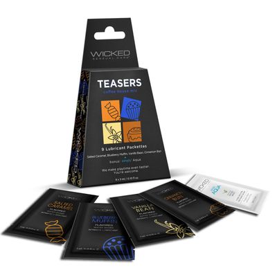 Wicked Sensual Care Teasers Coffee 9 Pack