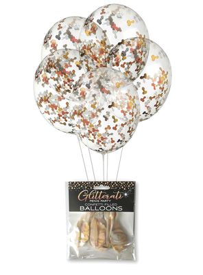 Glitterati Penis Balloons 6 Pack