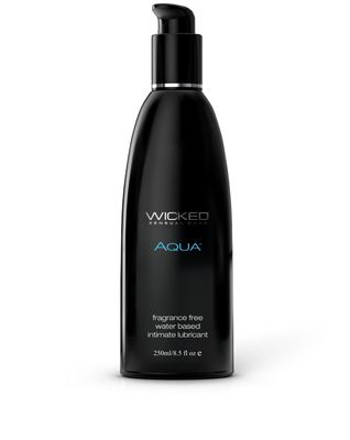 Wicked Sensual Care Aqua Water Based Lubricant - 8oz