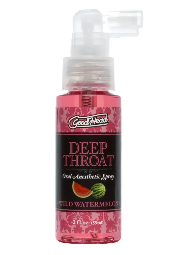 Good Head Deep Throat Spray - Wild Watermelon 2 oz.