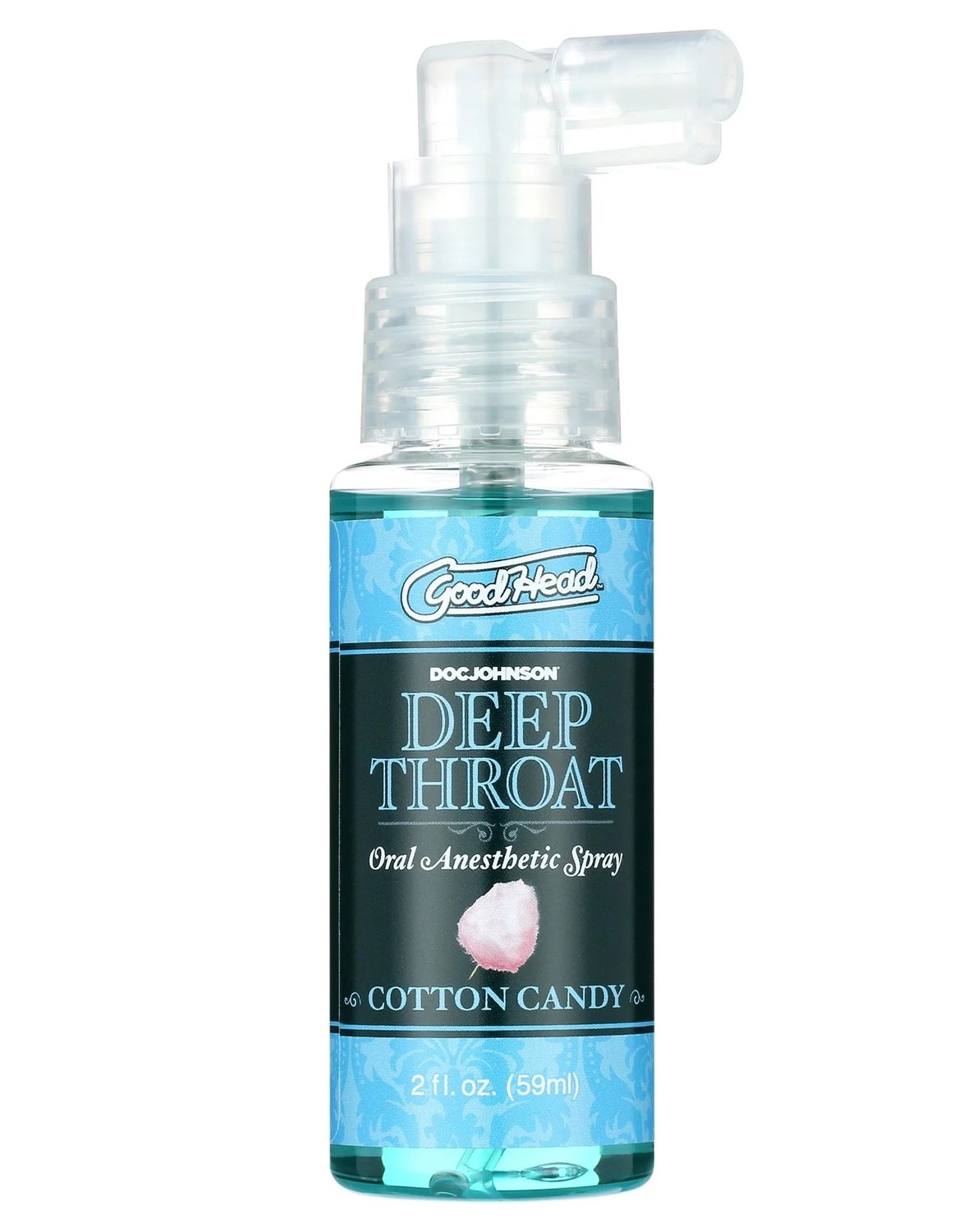 Good Head Deep Throat Spray - Cotton Candy 2 oz.