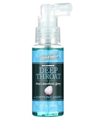 Good Head Deep Throat Spray - Cotton Candy 2 oz.