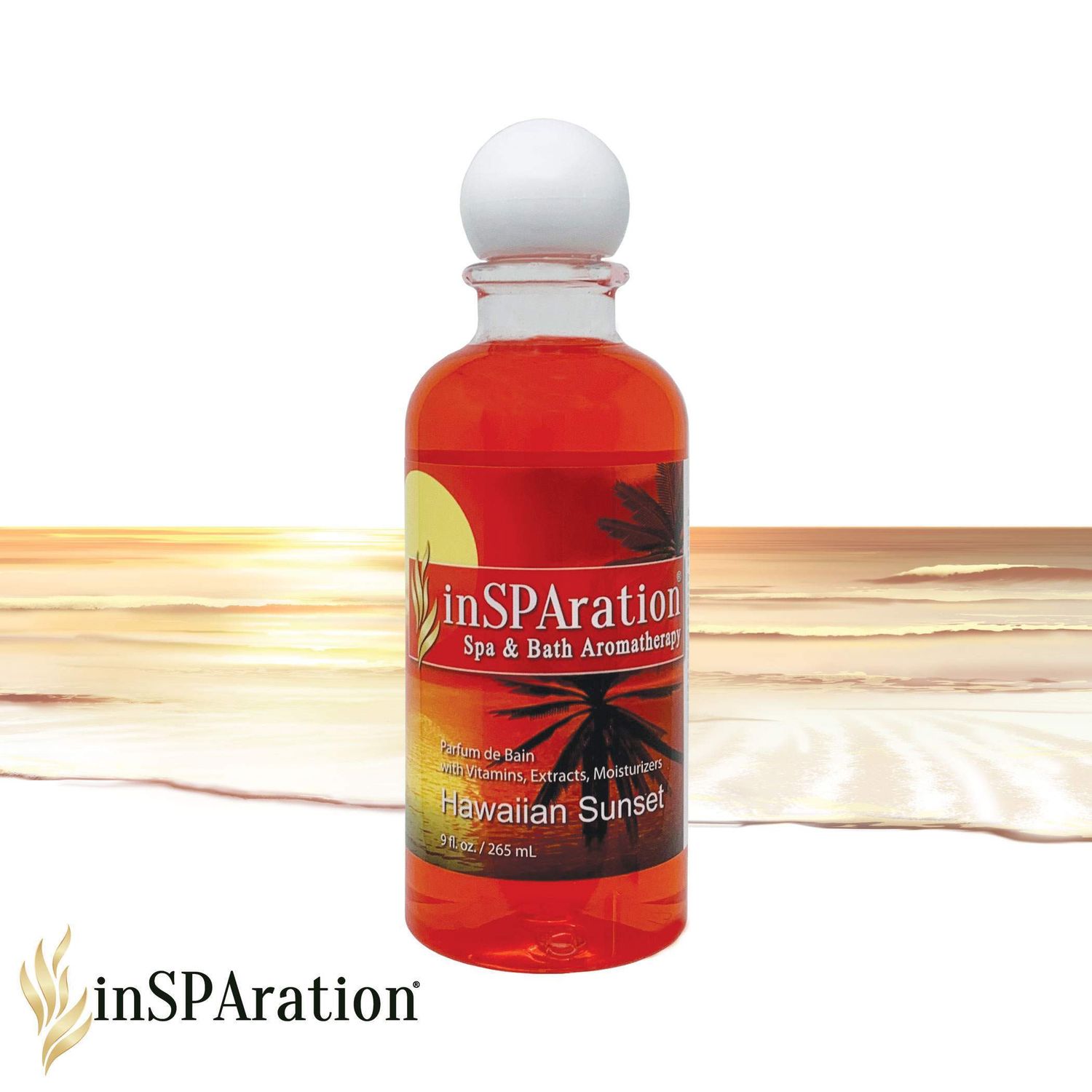 InSPArations Aromatherapy Spa/Hot Tub Oil - Hawaiian Sunset 9 oz.