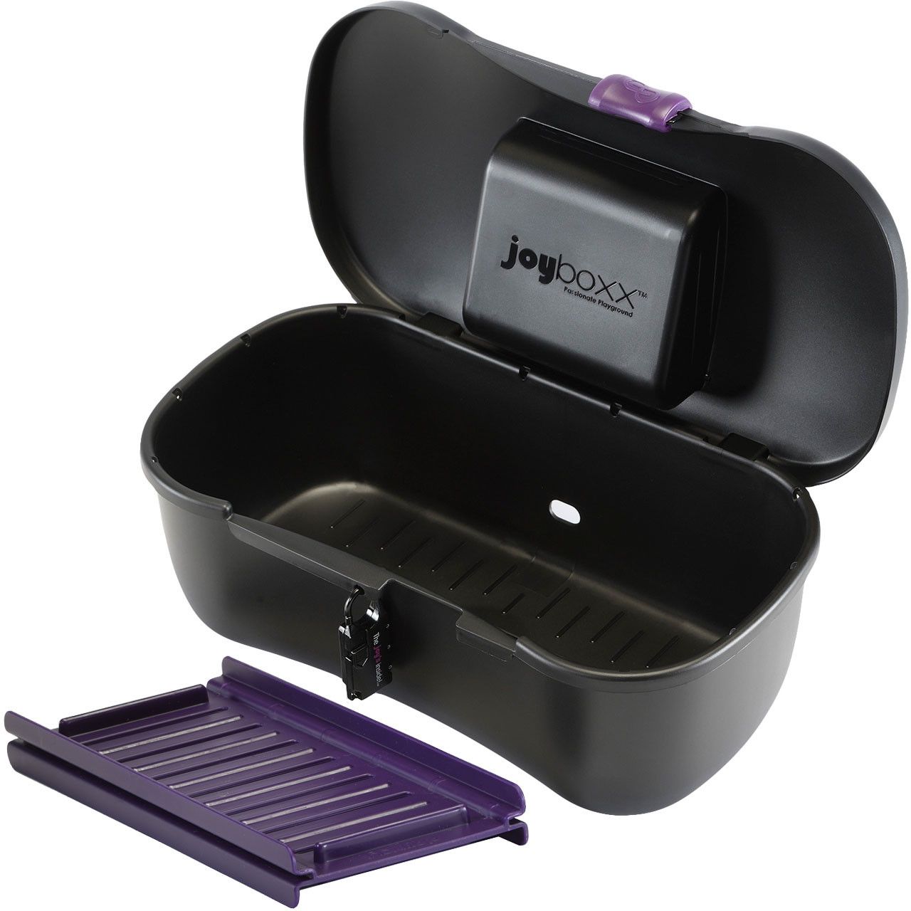 Joyboxx Toy Storage - Black/Purple