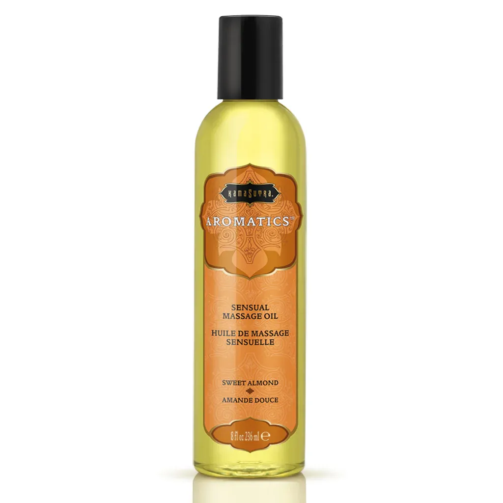 Kama Sutra Aromatics Massage Oil - Sweet Almond 8 oz.