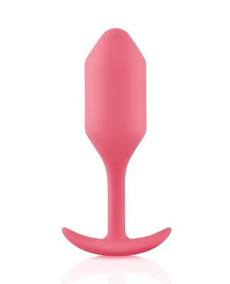 b-Vibe Weighted Snug Plug 2 - Coral
