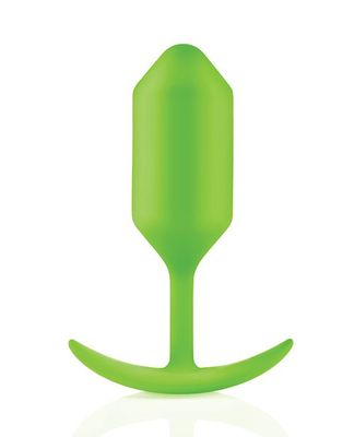 b-Vibe Weighted Snug Plug 3 - Lime
