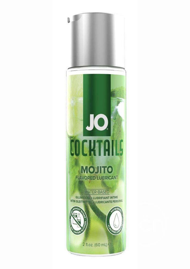 System JO Cocktails Water Based Flavored Lubricant - Mojito 2oz