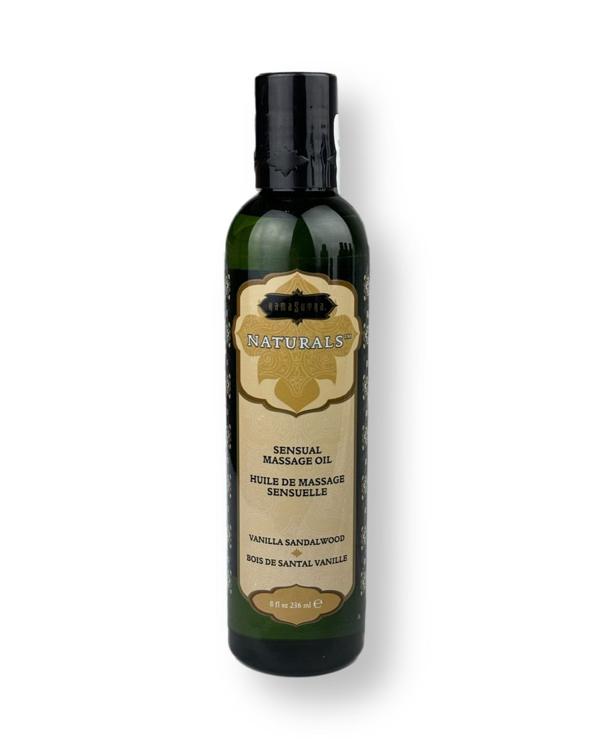 Kama Sutra Naturals Massage Oil - Vanilla Sandalwood 8 oz.