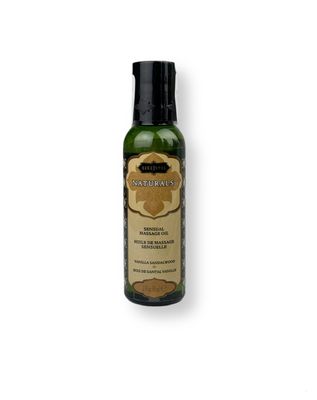 Kama Sutra Naturals Massage Oil - Vanilla Sandalwood 2 oz.
