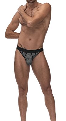 Male Power Peak Performance Jock - Grey