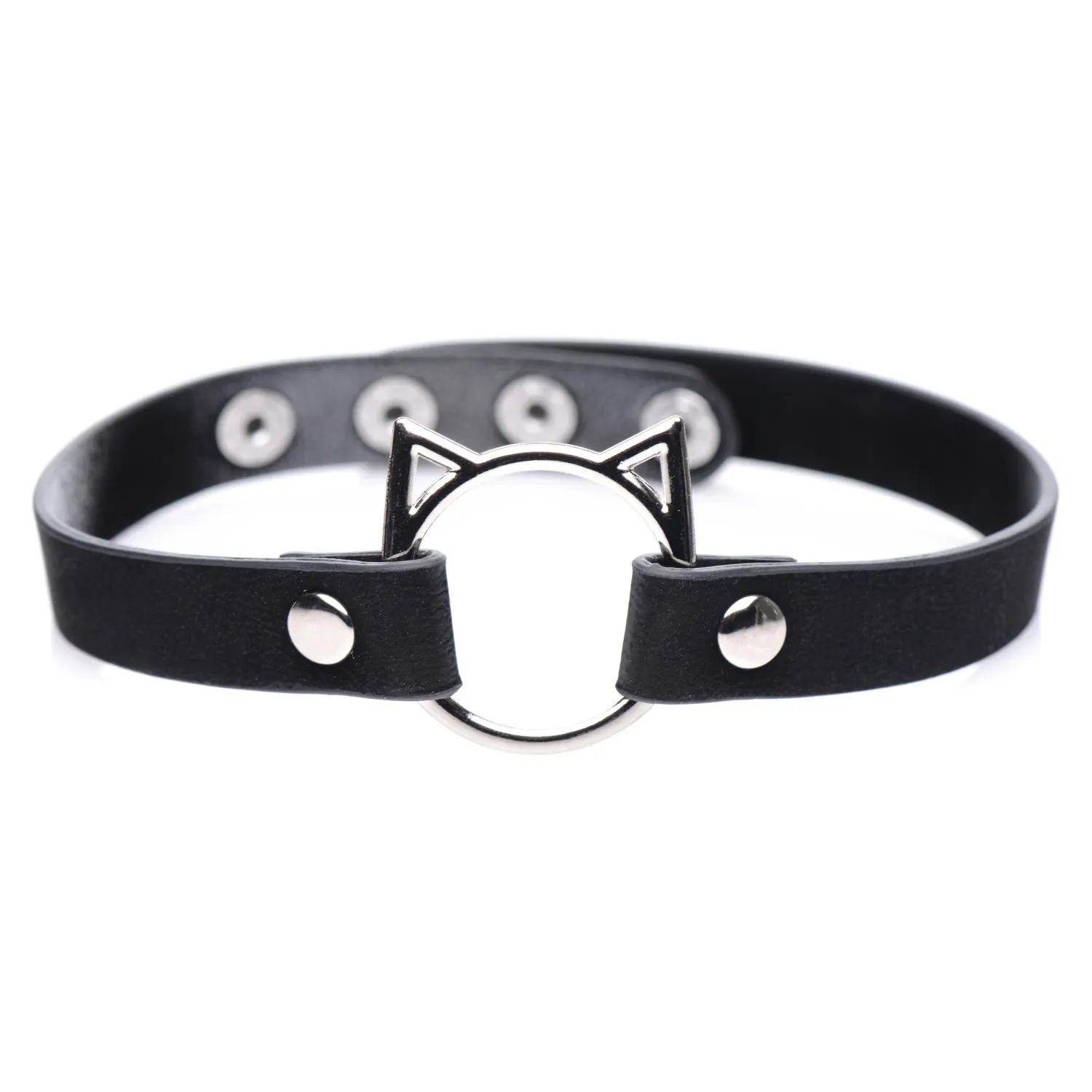 Master Series Kinky Kitty Choker Collar - Black