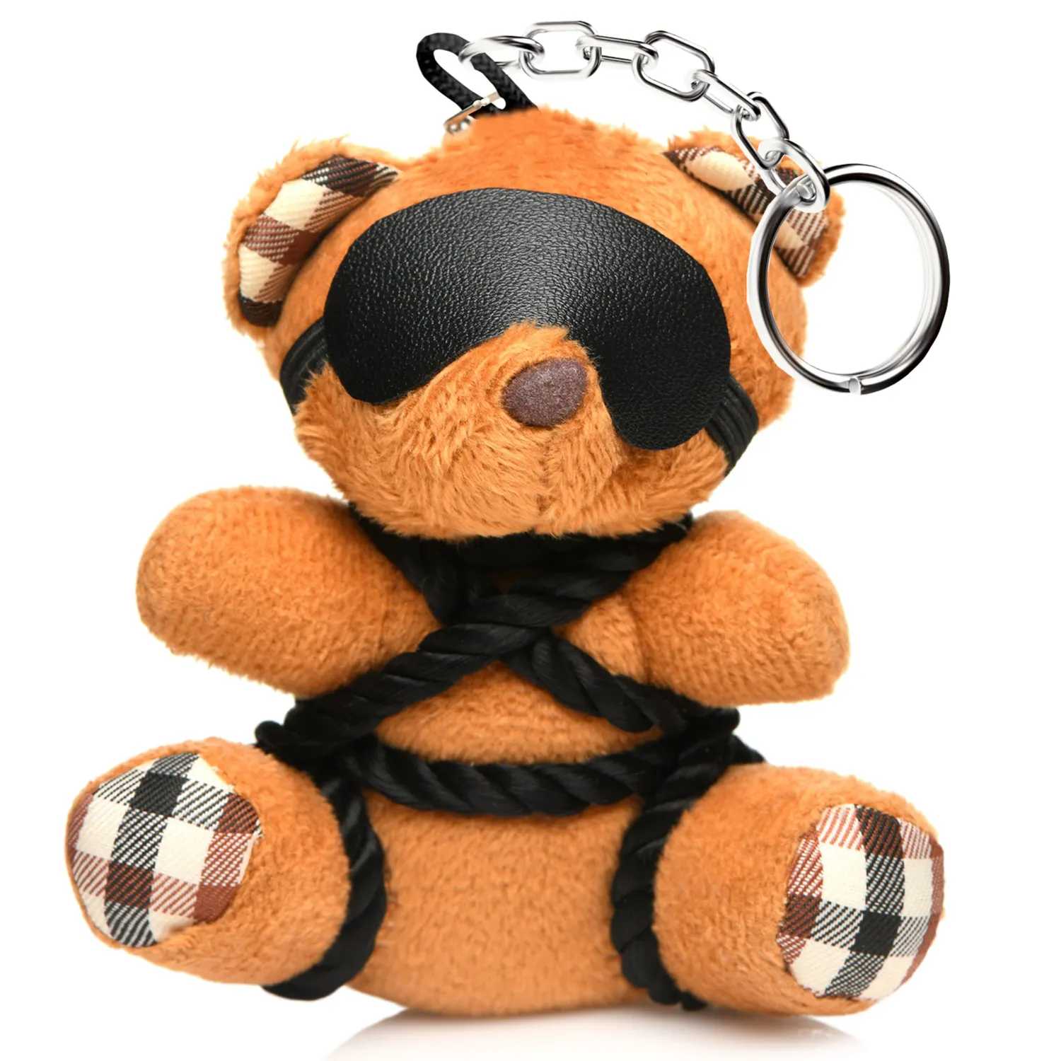 Master Series Teddy Bear Keychain - Bound