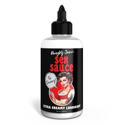 Naughty Jane&#39;s Sex Sauce Extra Creamy Lubricant - 8 oz