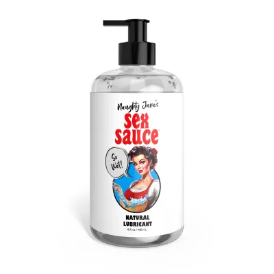 Naughty Jane&#39;s Sex Sauce Natural Lubricant - 16 oz