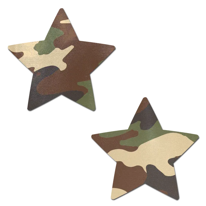 Pastease Camo Stars