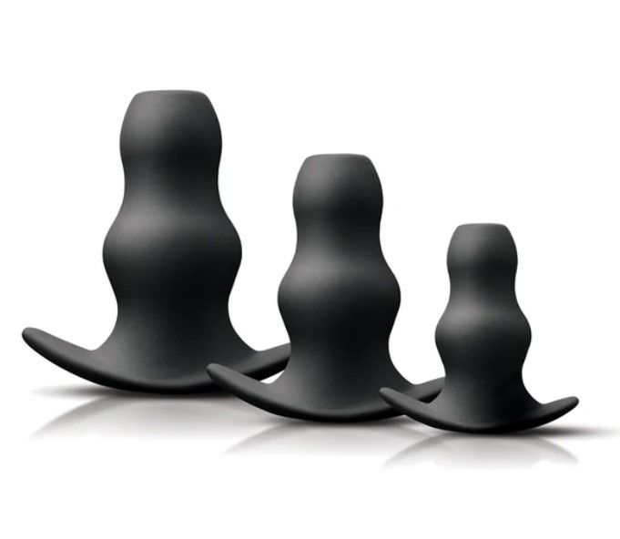 Renegade Peekers Trainer Silicone Hollow Butt Plugs Kit