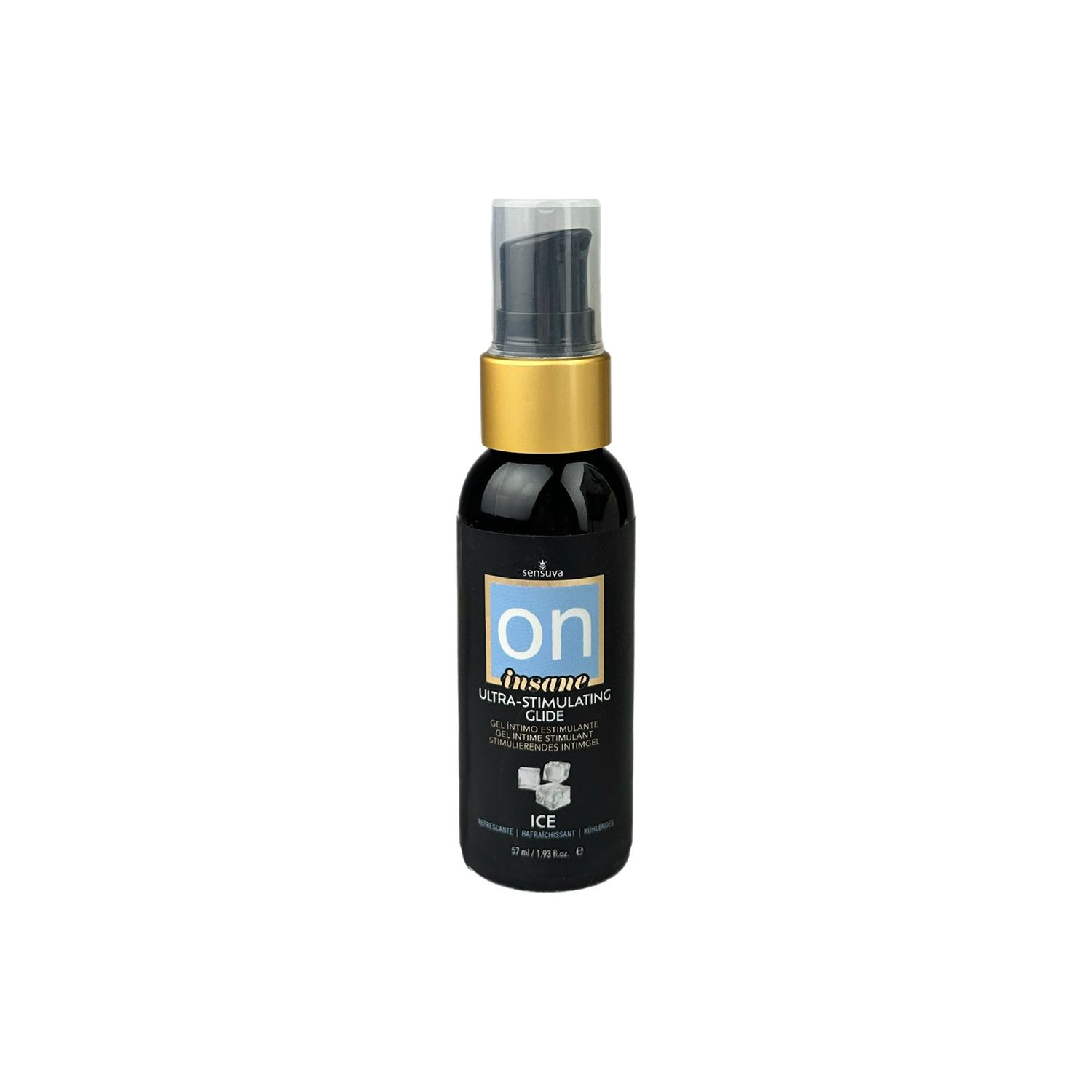 Sensuva On Insane Stimulating Flavored Lubricant - Ice 1.93 oz.