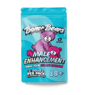 Boner Bears Male Sexual Enhancement Gummies - 6 pack