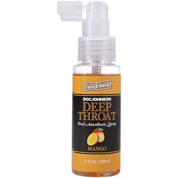 Good Head Deep Throat Spray - Mango 2 oz.
