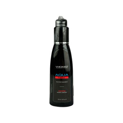 Wicked Sensual Care Heat Water Based Lubricant - 4 oz.