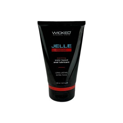Wicked Sensual Care Jelle Heat Water Based Lubricant - 4 oz.