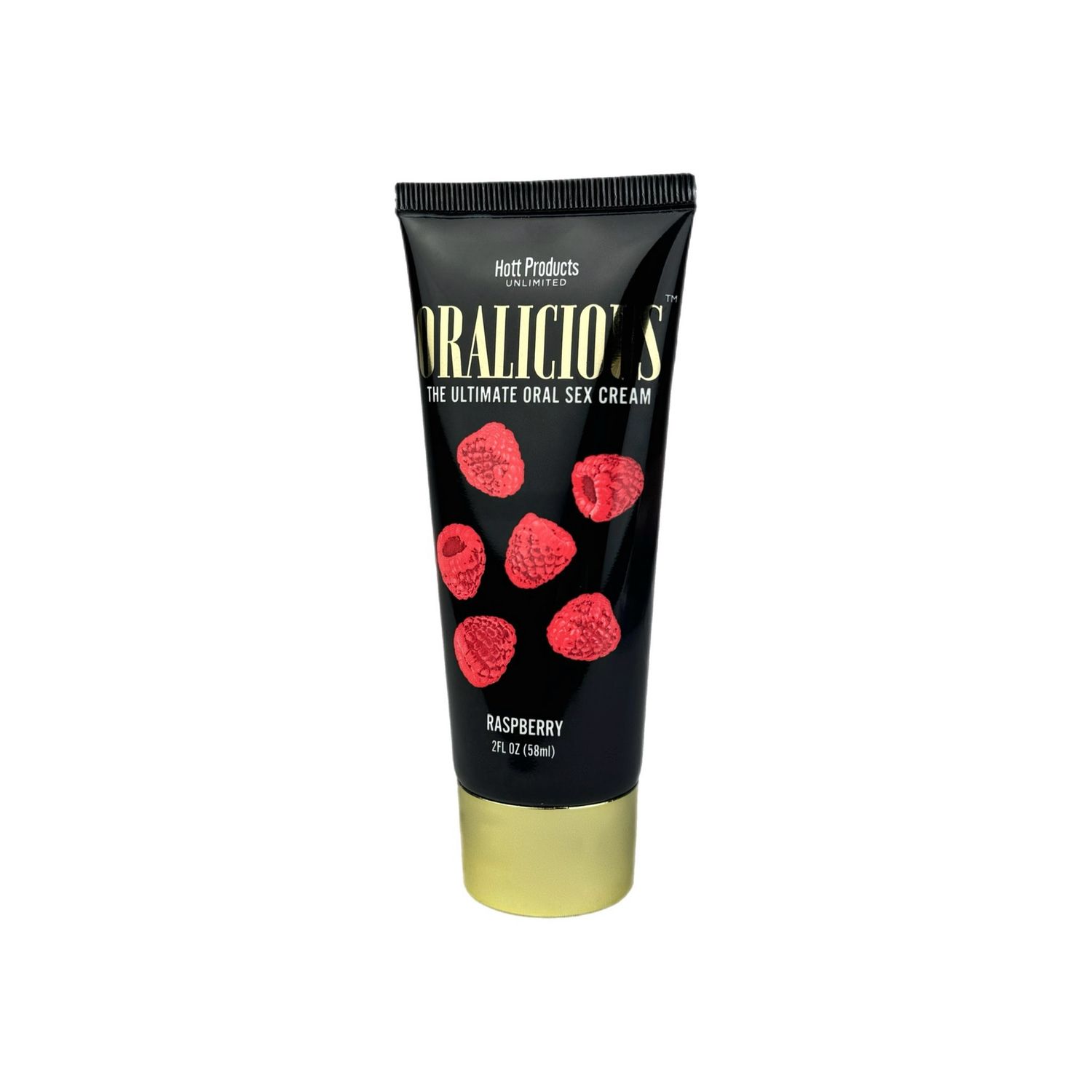 Oralicious Ultimate Oral Sex Cream - Raspberry Parfait 2 oz.