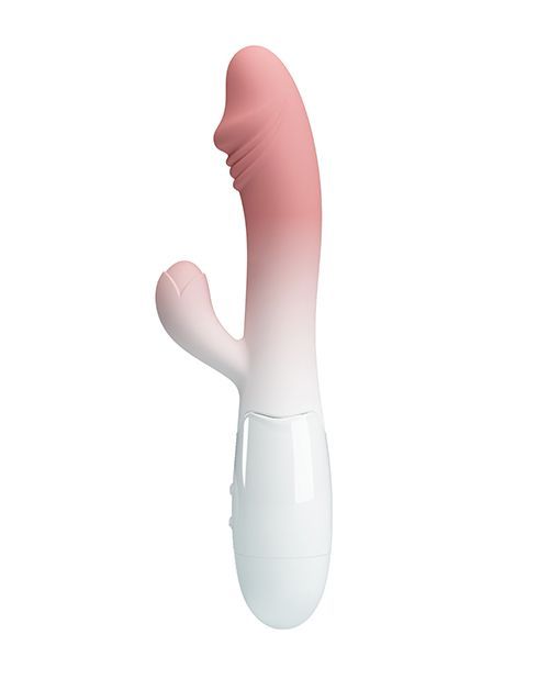 Pretty Love Snappy Dual Stimulating Vibrator - Pink Ombre
