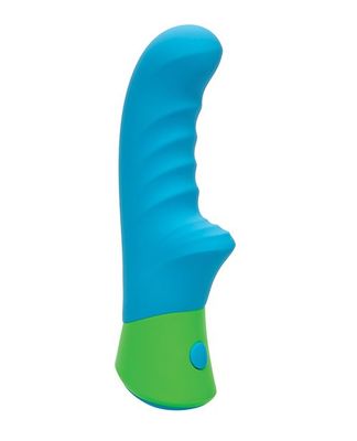 Rave Ridged-G Massager - Blue/Green