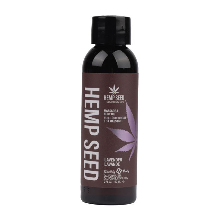 Earthly Body Massage Oil - Lavender 2 oz.