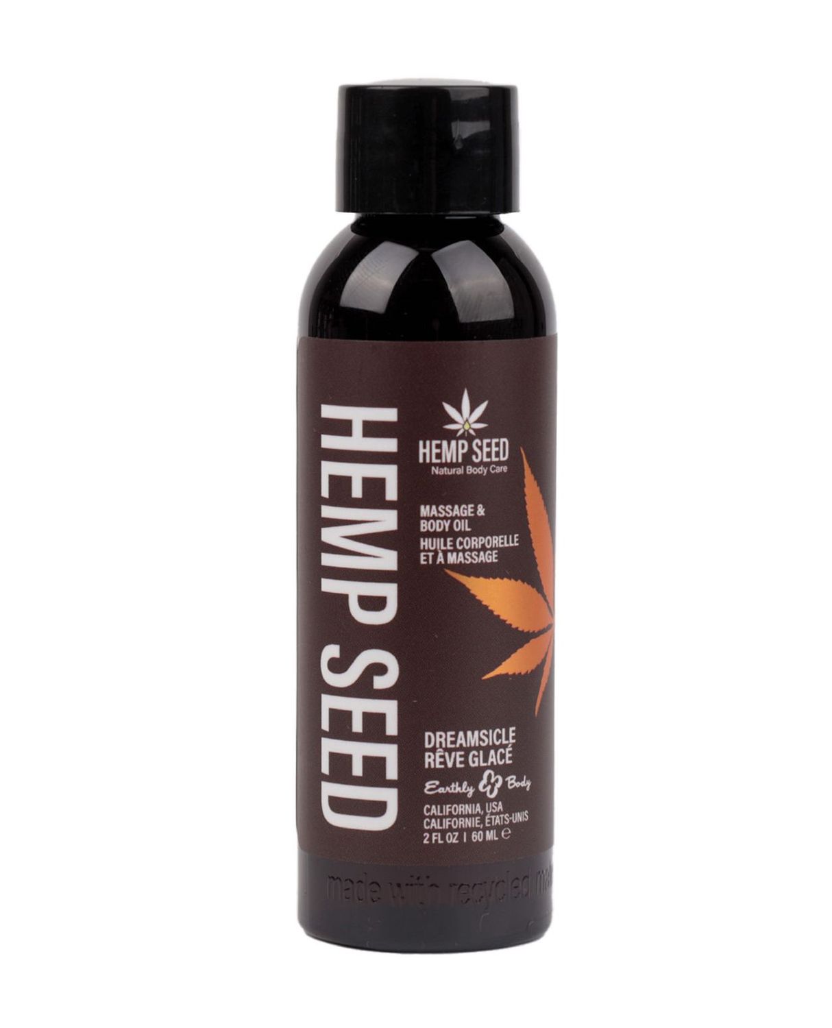 Earthly Body Massage Oil - Dreamsicle 2 oz.