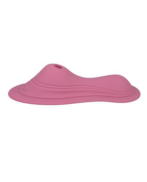 iRide Rechargeable Pleasure Seat Suck Stimulator  w/Wireless Remote - Dusty Pink