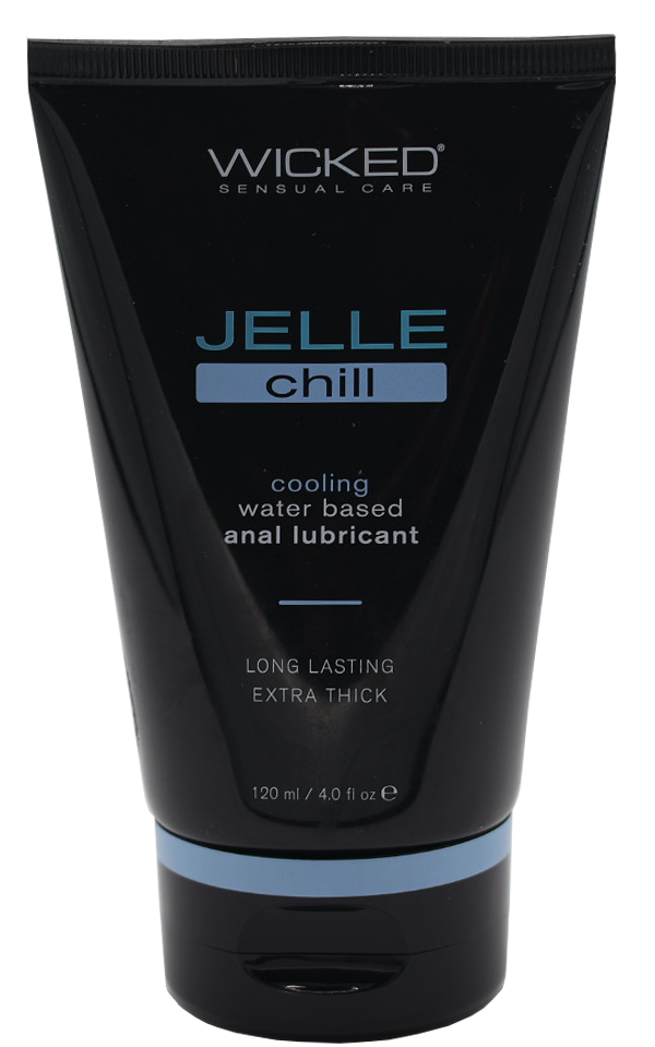 Wicked Sensual Care Jelle Chill Water Based Lubricant - 4 oz.