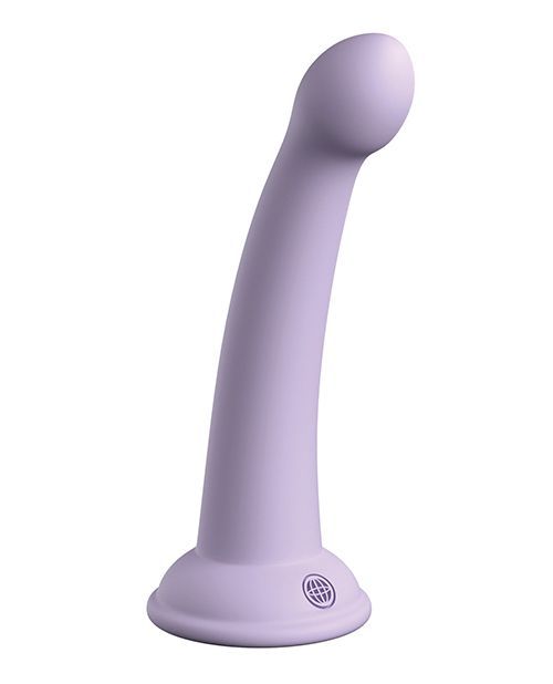 Dillio Platinum 6&quot; Secret Explorer Silicone Dildo - Purple