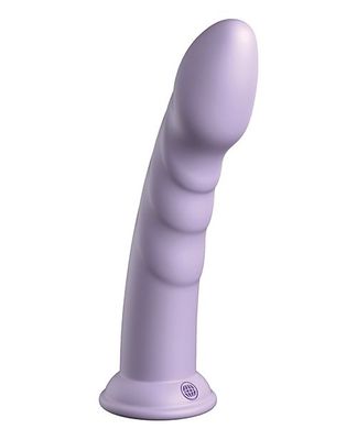 Dillio Platinum 8&quot; Super Eight Silicone Dildo - Purple
