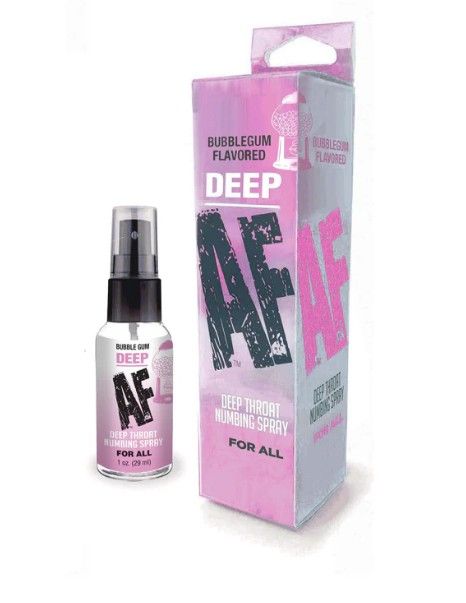 Deep Af Deep Throat Spray - Bubblegum 1oz