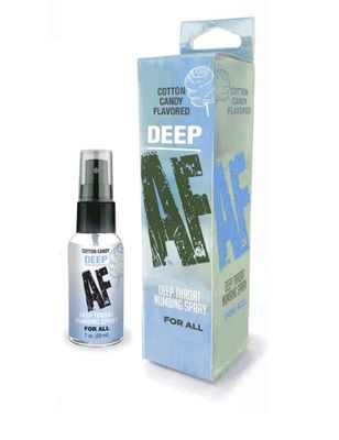 Deep Af Deep Throat Spray - Cotton Candy 1oz