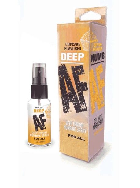 Deep Af Deep Throat Spray - Cupcake 1oz