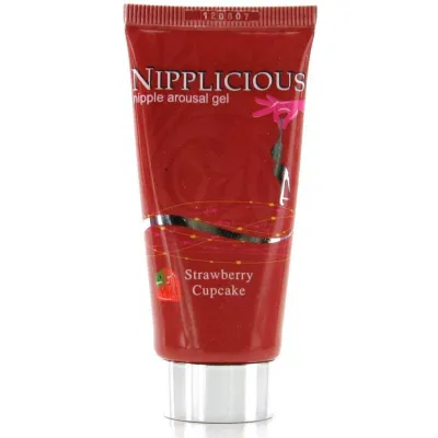 Nipplicious Stimulating Nipple Gel - Strawberry 1 oz.