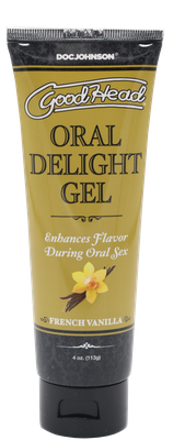 Good Head Oral Gel - French Vanilla 4 oz.