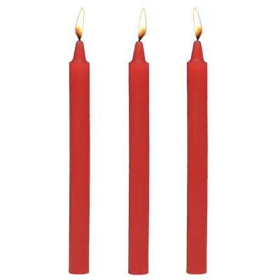 Master Series Fetish Drip Candles - Fire Sticks 3 Pack