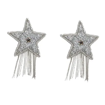 Rhinestone Star Tassel Pasties