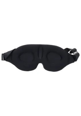 Saffron Blackout Memory Foam Blindfold - Black