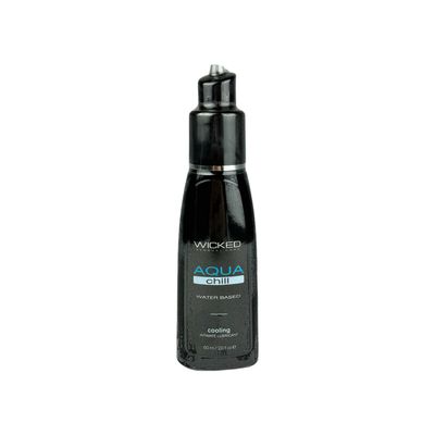 Wicked Sensual Care Chill Water Based Lubricant - 2 oz.