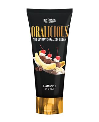 Oralicious Ultimate Oral Sex Cream - Banana Split 2 oz.
