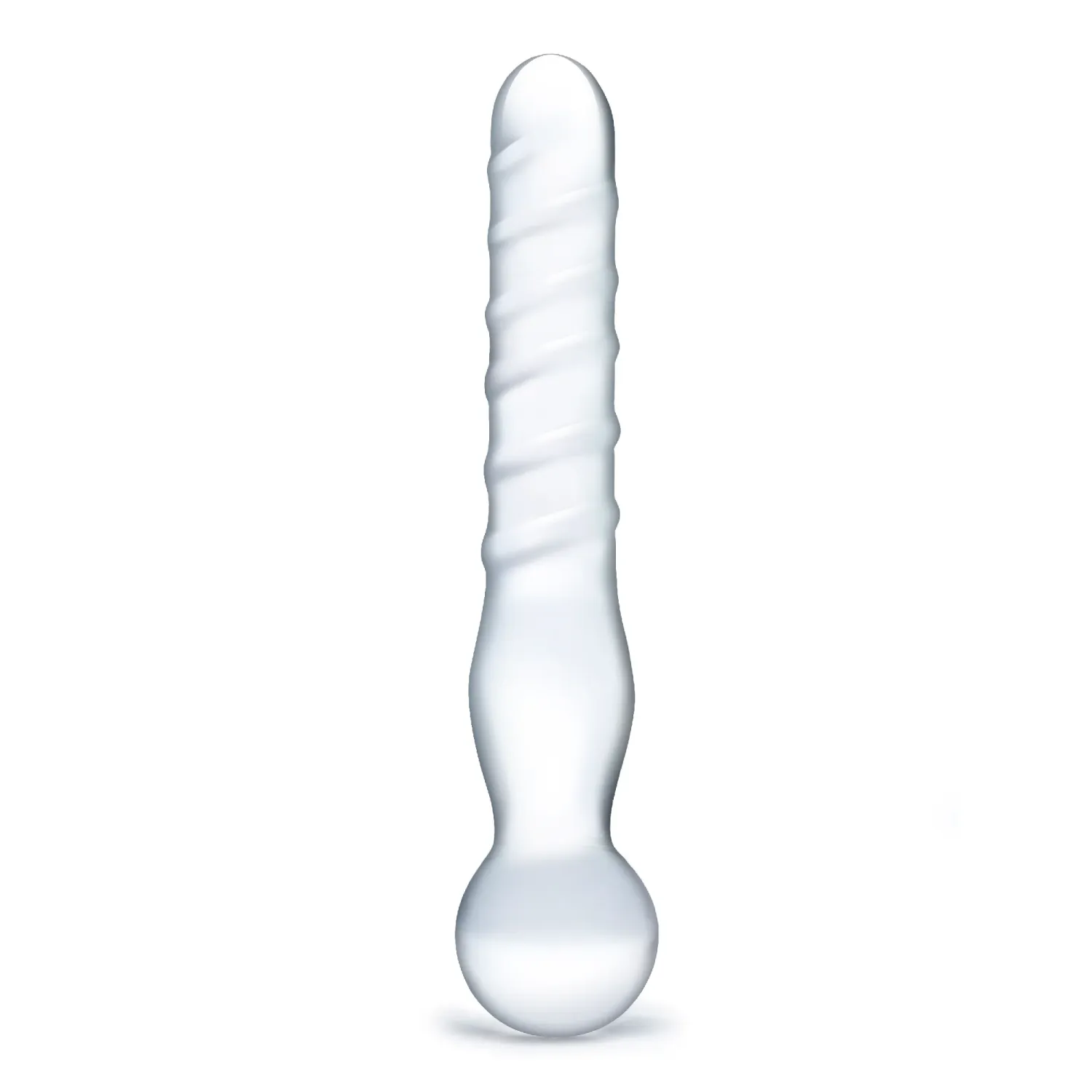 Glas Joystick 8" Glass Dildo