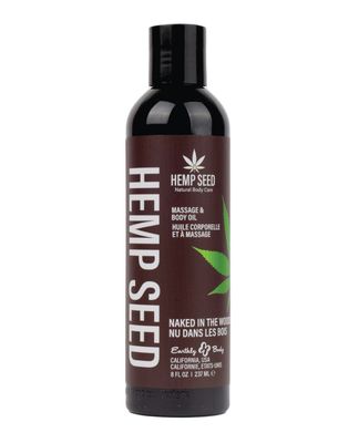 Earthly Body Massage Oil - Naked in the Woods 8 oz.