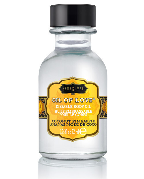 Kama Sutra Oil Of Love Body Topping - Coconut Pineapple .75 floz.