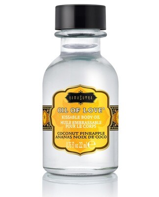 Kama Sutra Oil Of Love Body Topping - Coconut Pineapple .75 floz.