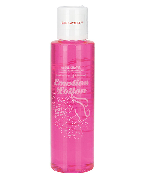 Emotion Lotion Flavored Body Topping - Strawberry 4 oz.